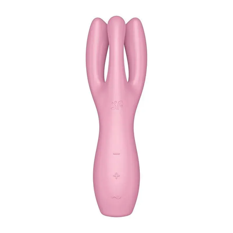Satisfyer Threesome 3 Layon Vibrator Pink