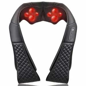 Shiatsu Neck and Back Massager with Heat Electric Shoulder Massagers