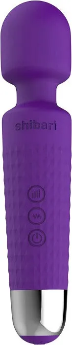 Shibari ''Mini Halo'' 20X Multi-Speed Wand -Purple