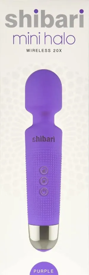 Shibari ''Mini'' Halo Power Wand 20x -Purple