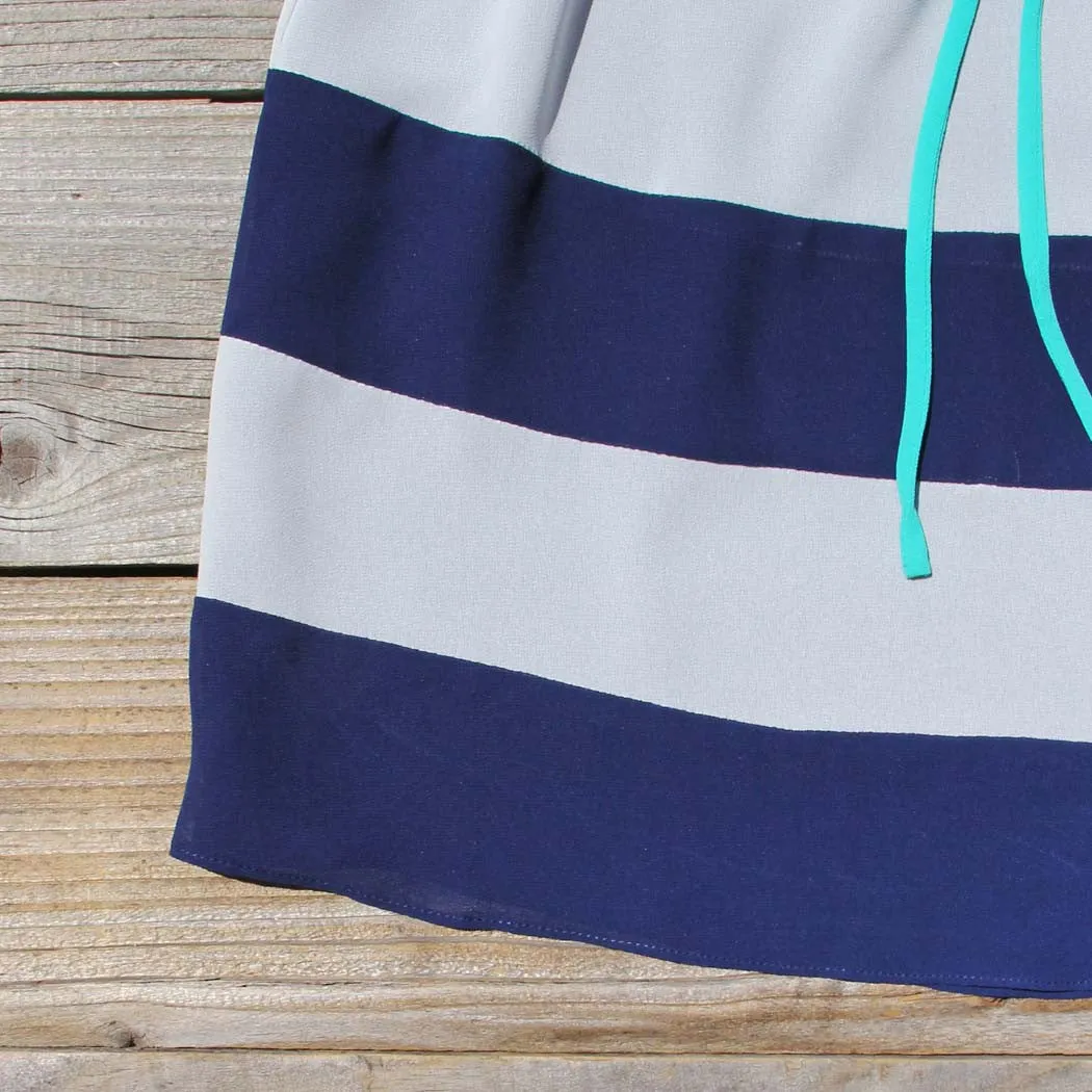 Thundering Waters Dress in Blue