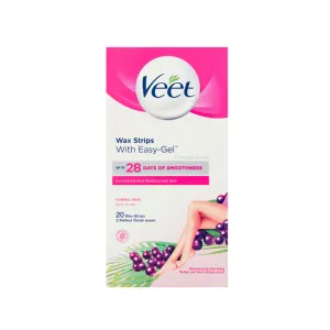 Veet Body & Legs Wax Strips: Normal Skin (20 Pack)