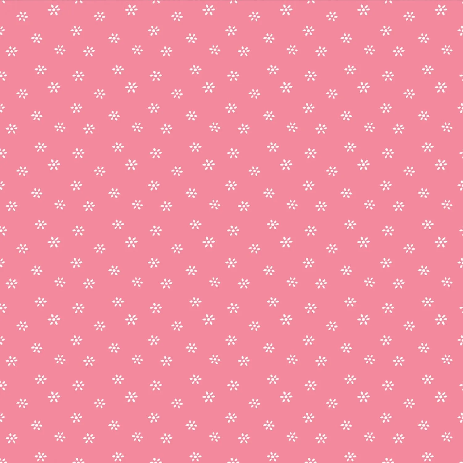 Yummy Scrummy Day - Pink Sugar Flowers by Belle & Boo for Michael Miller